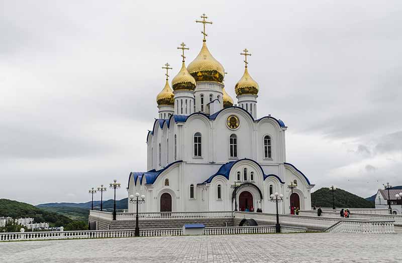 126 - Rusia - Kamchatka - Petropavlovsk - catedral de la Santa Trinidad